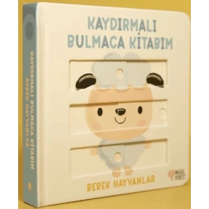 Kaydırmalı Bulmaca Kitabım - Bebek Hayvanlar