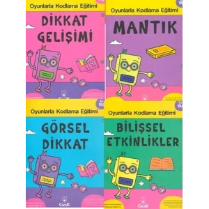 Kodlama Eğitimi +5 yaş (4 Kitap)