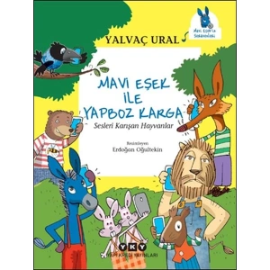 Mavi Eşek ile Yapboz Karga Sesleri Karışan Hayvanlar