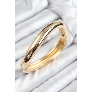 Pirinç Kıvrım Model Gold Renk Kadın Kelepçe