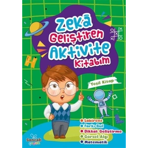 Zeka Geliştiren Aktivite Kitabım - Yeşil Kitap