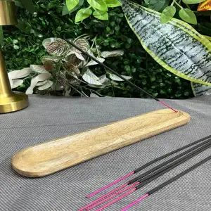 Ahşap Oval Çubuk Tütsülük