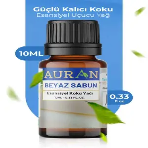 Auran Beyaz Sabun Aroma Terapi Yağ
