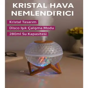 Kristal Disko Topu Hava Nemlendirici
