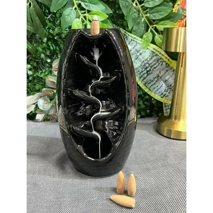 Seramik 5 Yaprak Tütsülük