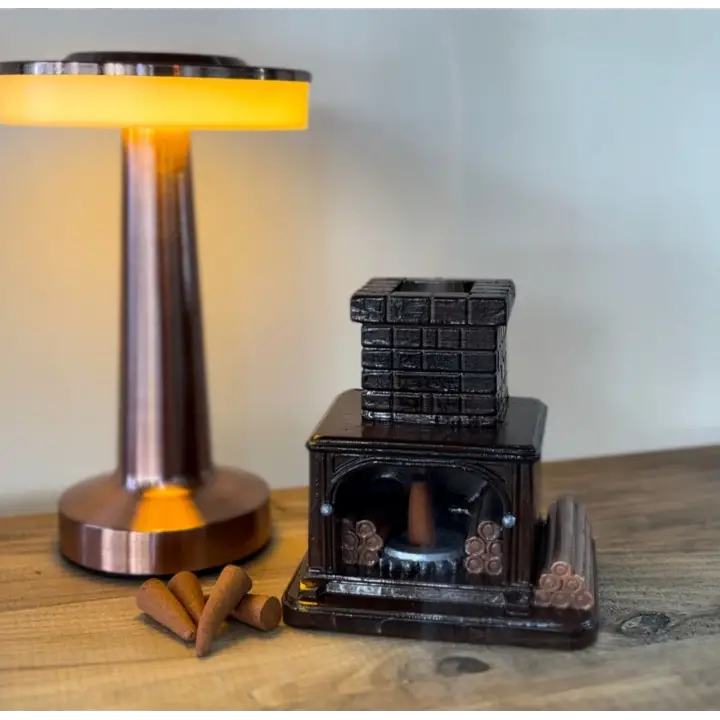 Şömine (Odunlu) Tütsülük