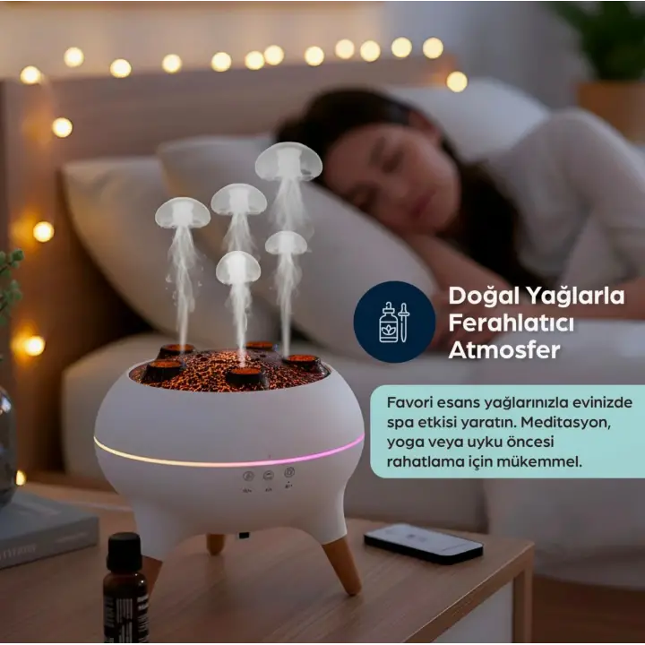 JellyFish Deniz Anası Modlu Hava Nemlendirici