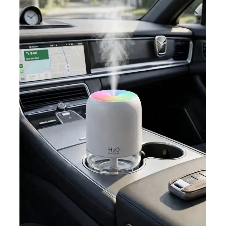 H2O Model Şeffaf Hazneli Hava Nemlendirici-Ultrasonik Soğuk Buhar Makinesi