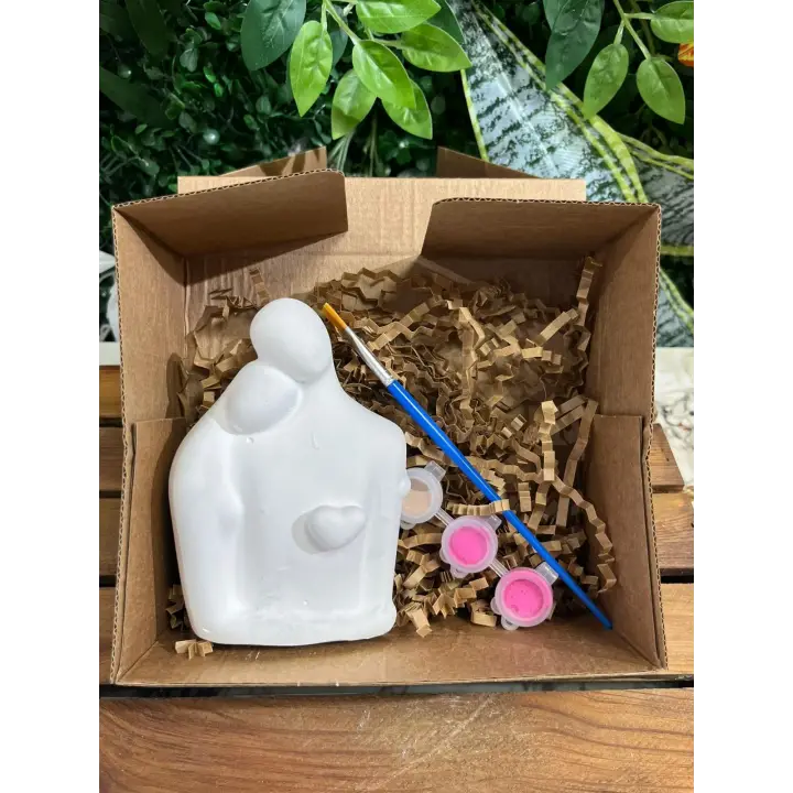 Sarılan Çift Boyama Seti