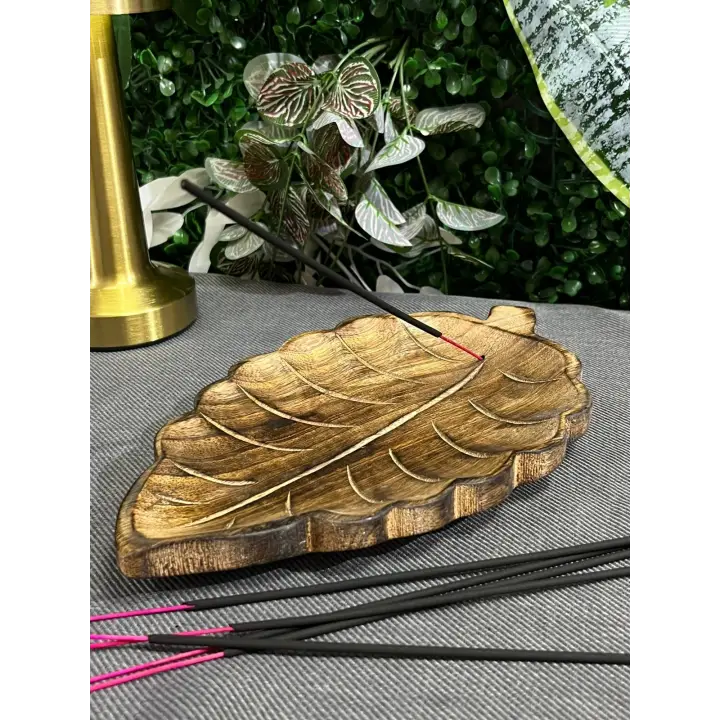 Ahşap Dut Yaprağı Çubuk Tütsülük