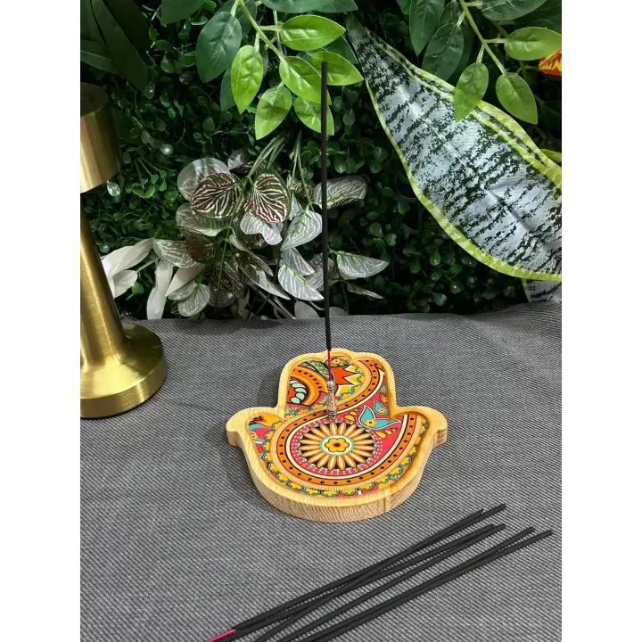 Ahşap Epoksi Fatma Ana Eli Tütsülük