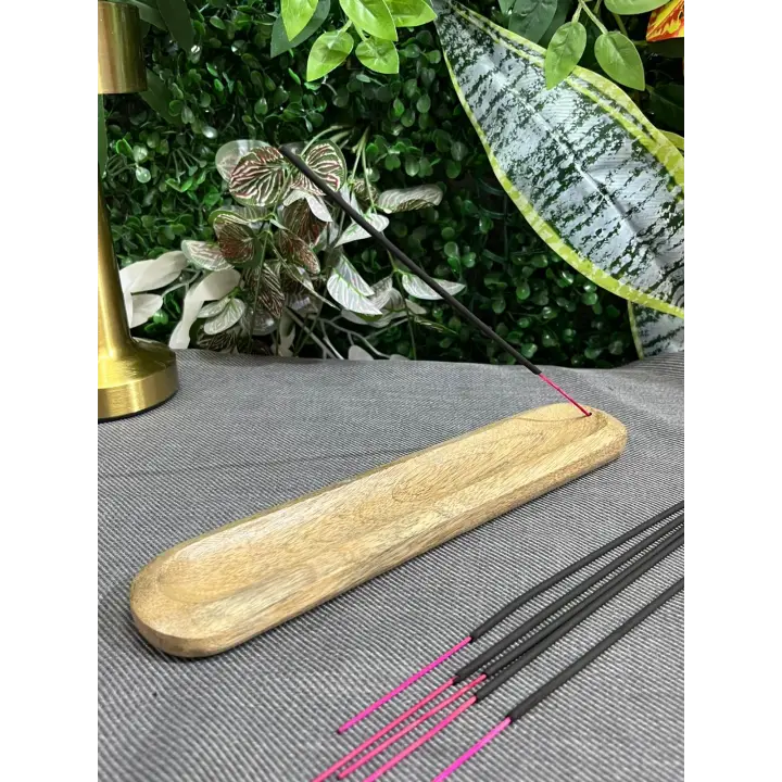 Ahşap Oval Çubuk Tütsülük