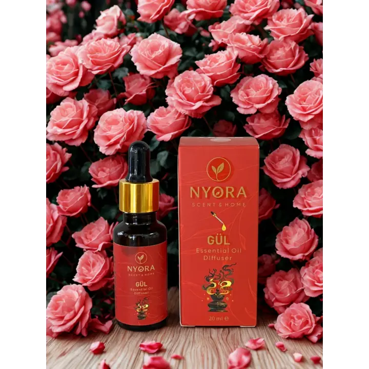 Nyora Gül Aroma Terapi Yağı 20 Ml