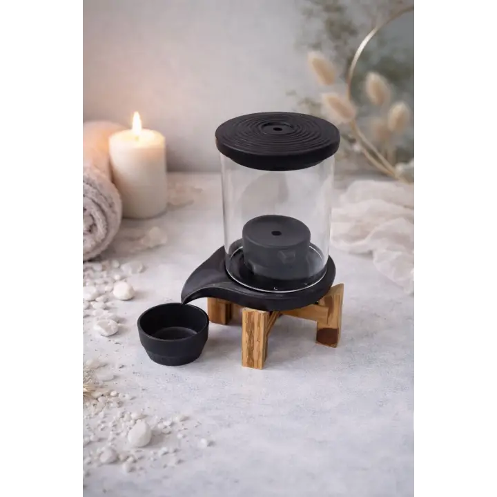 Seramik Fanus (Camlı) Tütsülük