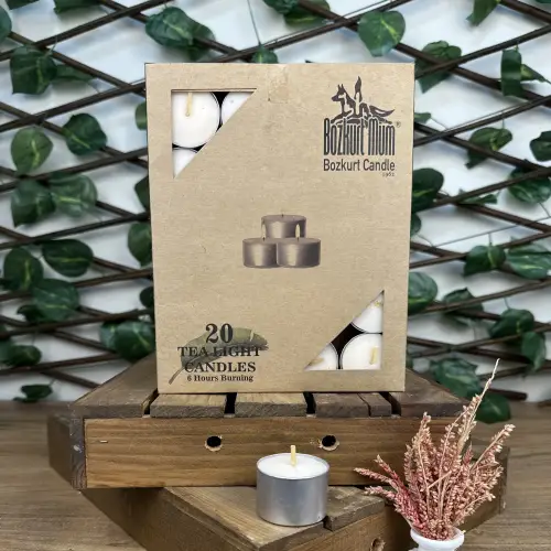 20li Büyük Boy Tealight Mum