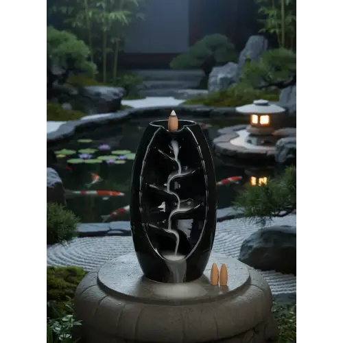 Seramik 5 Yaprak Tütsülük