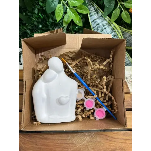 Sarılan Çift Boyama Seti