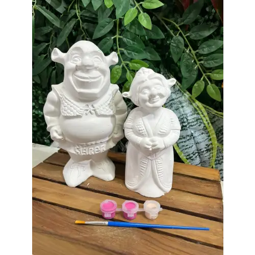 Shrek & Fiona Boyama Seti