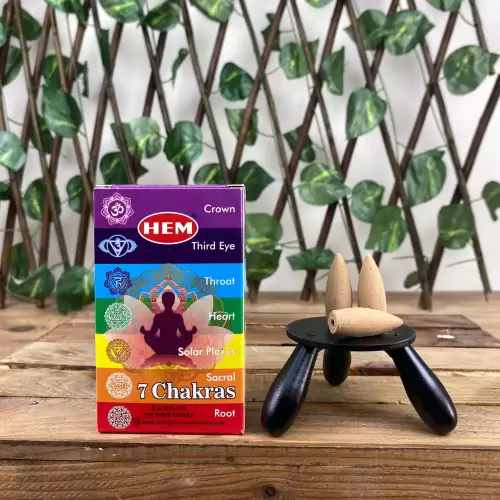 7 Chakras 10lu Geri Akış Tütsüsü