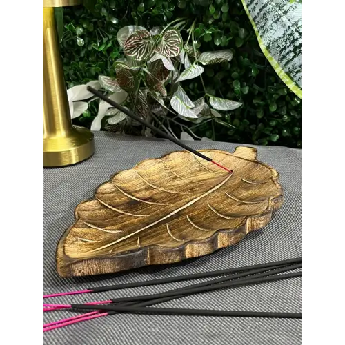 Ahşap Dut Yaprağı Çubuk Tütsülük