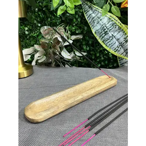 Ahşap Oval Çubuk Tütsülük