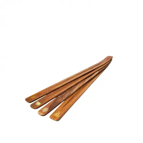 Ahşap Uzun Tütsü Kayığı (51cm) Bahçe Tütsüsü