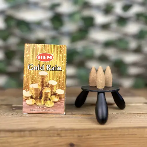 Gold Rain 10lu Geri Akış Tütsüsü