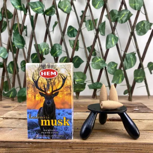 Kashmiri Musk 10lu Geri Akış Tütsüsü