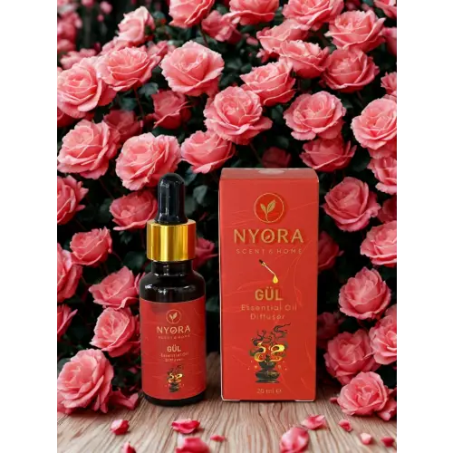 Nyora Gül Aroma Terapi Yağı 20 Ml