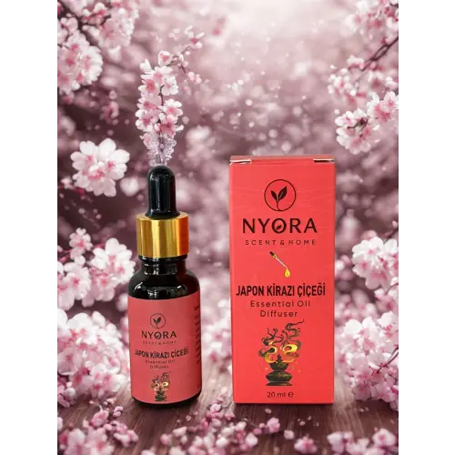 Nyora Japon Kiraz Çiçeği Aroma Terapi Yağı 20 Ml