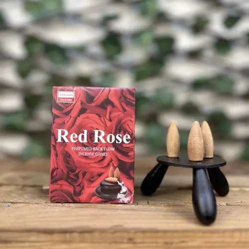 Red Rose (Kırmızı Gül) Geri Akış Tütsüsü (10 lu paket)
