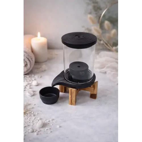 Seramik Fanus (Camlı) Tütsülük