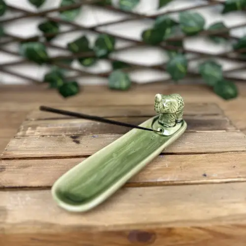 Seramik Fil Çubuk Tütsülük