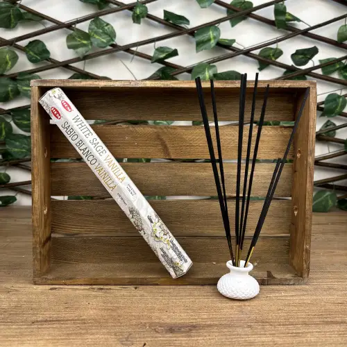 White Sage Vanilla Çubuk Tütsü