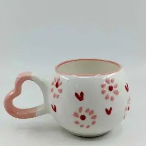 Kalp Kupa (Pembe - Papatyalı)