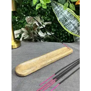 Ahşap Oval Çubuk Tütsülük