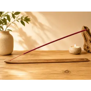 Ahşap Uzun Tütsü Kayığı (51cm) Bahçe Tütsüsü