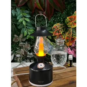 Gaz Lambası Görünümlü Difüzör (Şarjlı)