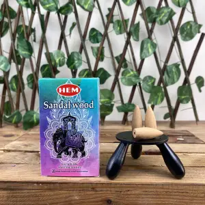 Sandalwood 10lu Geri Akış Tütsüsü