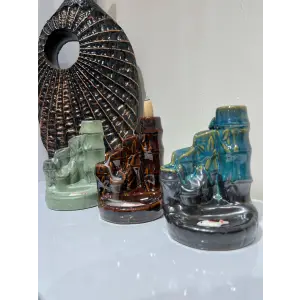Seramik Bambu Kale Tütsülük