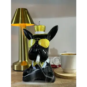 S*gara İçen Buldog Köpek Tütüslük