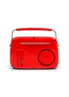 Retro Tasarımlı Bluetooth FM Radyo Mint Kırmızı