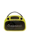 Crownwell Taşınabilir Bluetooth Retro Radyo Arizona Serisi Limon Sarısı(Neon Yeşil)