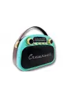 Crownwell Taşınabilir Bluetooth Retro Radyo Arizona Serisi Turkuaz