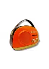 Crownwell Taşınabilir Bluetooth Retro Radyo Arizona Serisi / Orange