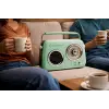 Retro Tasarımlı Bluetooth FM Radyo Mint Yeşil