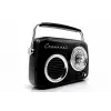 Retro Tasarımlı Bluetooth FM Radyo Mint Siyah