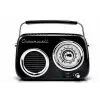 Retro Tasarımlı Bluetooth FM Radyo Mint Siyah