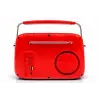 Retro Tasarımlı Bluetooth FM Radyo Mint Kırmızı