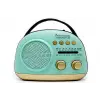 Crownwell Taşınabilir Bluetooth Retro Radyo Arizona Serisi / Blue